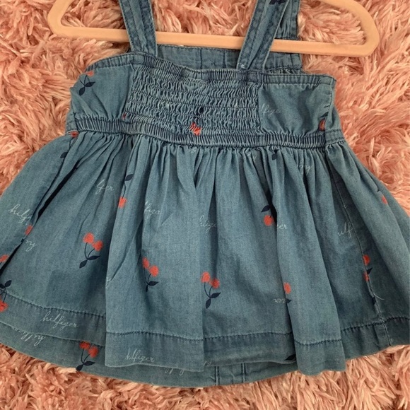 Denim Baby Dress w/ Bloomer Set NWT - Picture 4 of 5